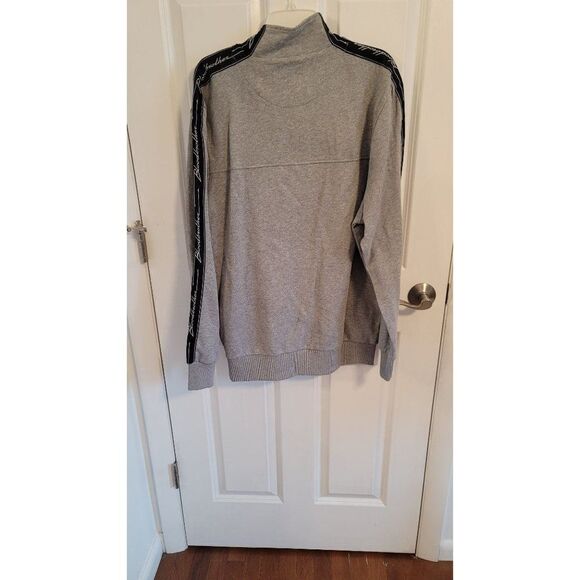 Blood Brother Men's Zippered Sweatshirt Grey in an XL - Picture 2 of 6